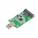 Mini USB 3 0 to PCIE mSATA External SSD PCBA Conveter Adapter Card