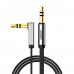 1m Ugreen 3 5mm Aux Audio Flat Cable 90 Degree Right Angle