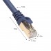 3m CAT8 Computer Switch Router Ultra  thin Flat Ethernet Network LAN Cable  Patch Lead RJ45