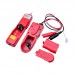 NOYAFA NF  806R Red Color Network Cable Fault Locator Tester UTP STP RJ45 RJ11 with Alligator Clip