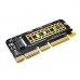 ITHOO PCENVME  N05 M 2 NVME to PCI  E 3 0 X16 Expansion Card M KEY NGFF SSD Adapter Card for Desktop Computer